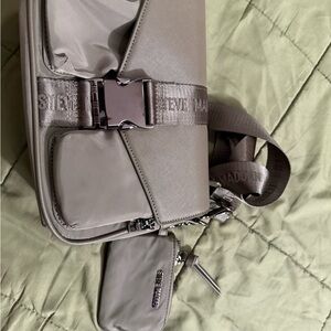 Stylish Gray Crossbody Bag